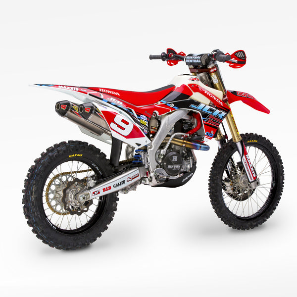 JCR Honda 2015 Race Replica Graphic Kit with number plate
