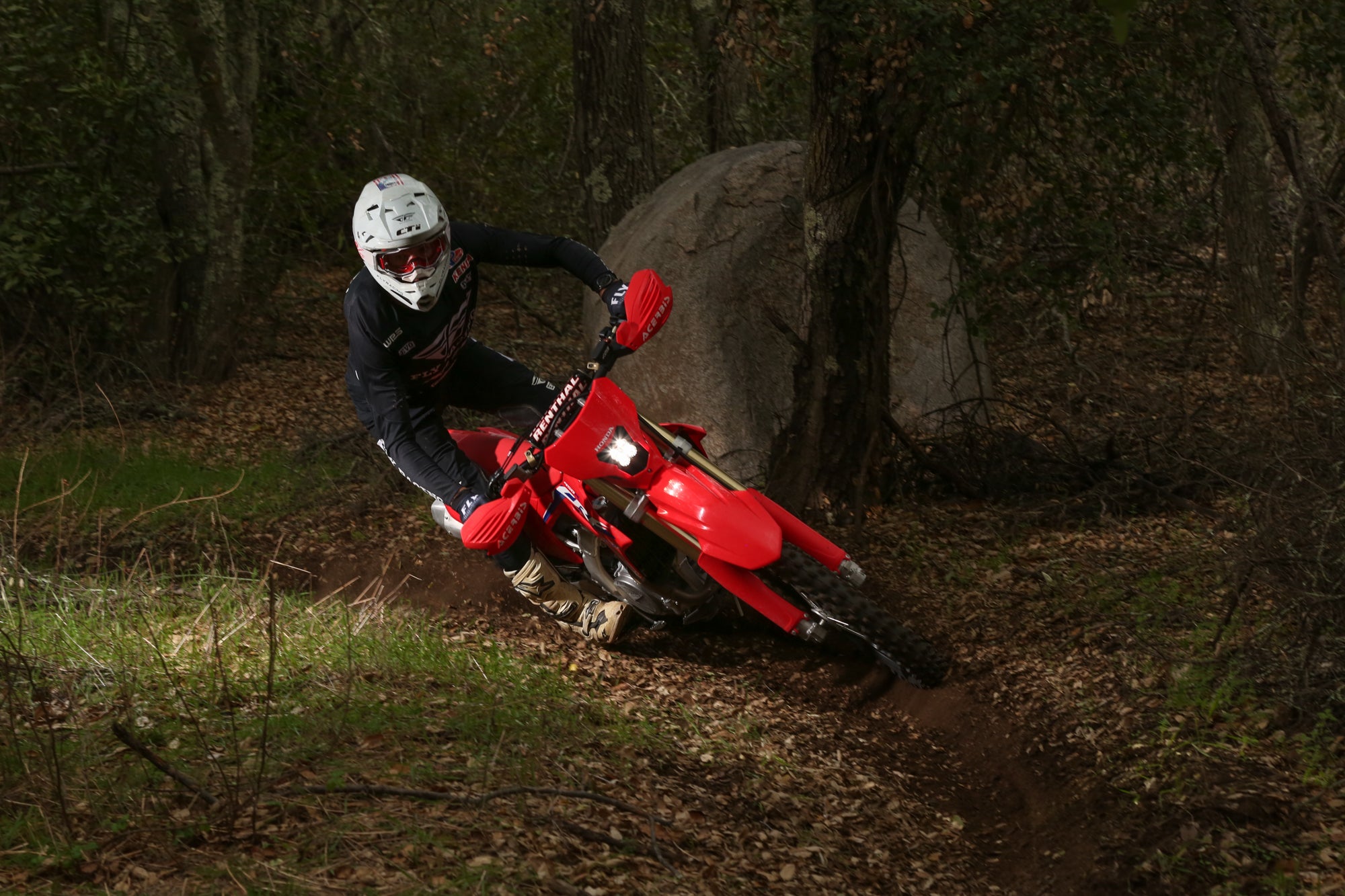Enduro Lighting Kit: 2021-2023 CRF450R & RX, 2022-2023 CRF250R
