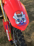 JCR Honda 2020 graphic kit with number plate decals