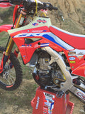 JCR Honda 2020 graphic kit with number plate decals