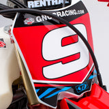 JCR Honda 2015 Race Replica Graphic Kit with number plate backgrounds