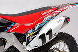 JCR Honda 2015 Race Replica Graphic Kit with number plate backgrounds